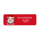 Search for moose return address labels Watercolor