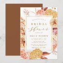 Search for terracotta bridal shower invitations Pampas grass
