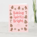 Search for baking spirits bright christmas cards Festive