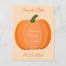 Search for gender neutral baby postcards Pumpkin
