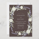 Search for chocolate brown wedding invitations Rustic