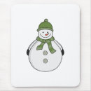 Search for cold season mousepads Snowman