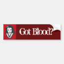 Search for fang bumper stickers Black