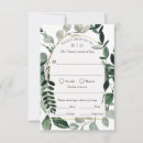 Search for meal choice invitations Greenery