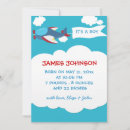 Search for airplane birth announcement cards For kids