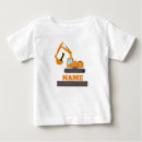 Search for construction baby shirts Excavator