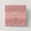 Search for bridal rose square badges Maid of honour