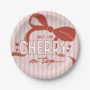 Search for girl first birthday paper plates For her