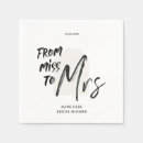 Search for miss to mrs napkins Simple