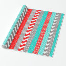 Search for bright red wrapping paper Stripes