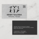 Search for active business cards Fitness instructor