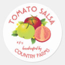 Search for homemade salsa stickers Tomatoes
