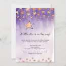 Search for baby on the way invitations Stars