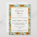 Search for teal and gold bridal shower invitations Vintage
