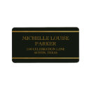 Search for dark return address labels Classy
