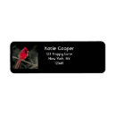 Search for northern cardinal return address labels Bird