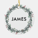 Search for grandchild christmas tree decorations Holly