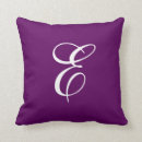 Search for purple and white cushions Elegant