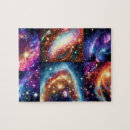 Search for stars in the night sky puzzles Space