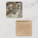 Search for mad business cards Alice in wonderland