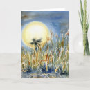 Search for halloween note cards Moon