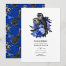 Search for blue halloween invitations Black