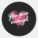 Search for affirming stickers Self worth
