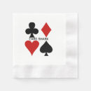 Search for playing cards napkins Diamonds
