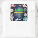 Search for outer space stickers Stars and planets