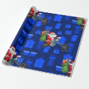 Search for biker wrapping paper Santa claus