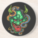 Search for bad face coasters Vintage