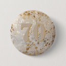 Search for 70th birthday badges Elegant