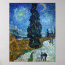 Search for starry night painting posters Impressionism