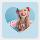 Search for heart shape photo stickers Birthday