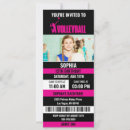 Search for ticket birthday invitations For her