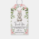 Search for rabbit gift tags Girl baby shower
