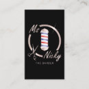 Search for red rose business cards Hair stylist