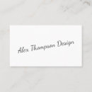 Search for playful business cards Simple