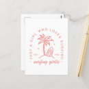 Search for surf girl postcards Surfing