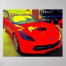 Search for red corvette posters 2014