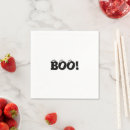 Search for halloween napkins Boo