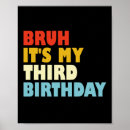 Search for third birthday posters Funny