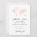 Search for world map wedding invitations Adventure awaits