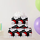 Search for anti christmas wrapping paper Santa