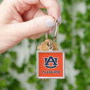 Search for universities square key rings Aubie the tiger