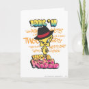 Search for tweety bird cards Looney tune character