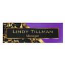 Search for metal name tags badges Purple