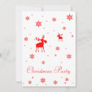 Search for cartoon christmas invitations Deer