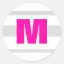 Search for pink monogram s stickers Retro