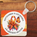 Search for leukaemia key rings Orange